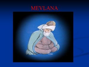 MEVLANA Mevlna 30 Eyll 1207 ylnda bugn Afganistan