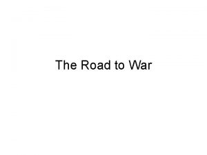 The Road to War Election of 1848 Polk
