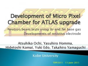 Development of Micro Pixel Chamber for ATLAS upgrade