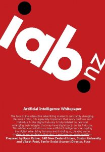 Artificial Intelligence Whitepaper The face of the interactive