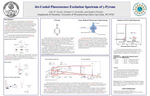 JetCooled Fluorescence Excitation Spectrum of Pyrone Luke W