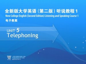 5 Telephoning UNIT Unit 5 Telephoning Communicative Function