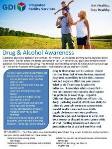 Get Healthy Stay Healthy Drug Alcohol Awareness Substance