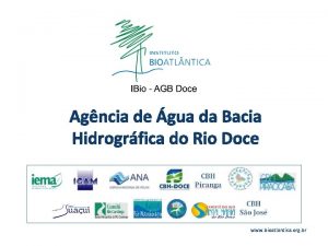 Agncia de gua da Bacia Hidrogrfica do Rio