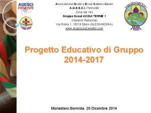Associazione Guide e Scout Cattolici Italiani A G