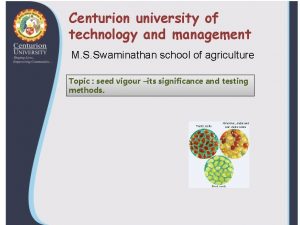 Centurion university of technology and management M S
