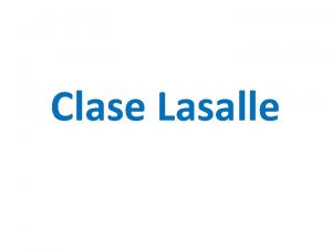 Clase Lasalle Objectifs Comprhension orale p 135 La