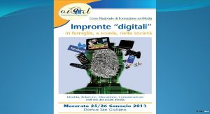 AIART Marche AIART Marche AIART Macerata Information overload