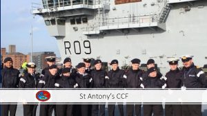 St Antonys CCF The CCF stands for the