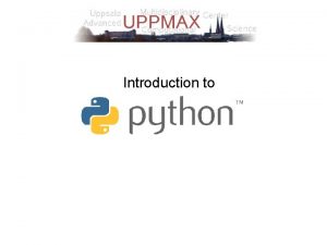 Introduction to What is Python Dynamic interpreted highlevel