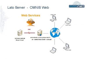 Lato Server OMNIS Web Services Il framework di
