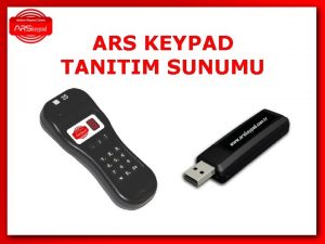 ARS KEYPAD TANITIM SUNUMU Keypad Nedir Keypad radyo