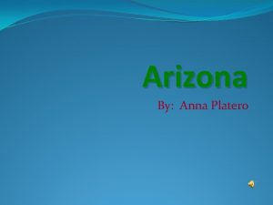 Arizona By Anna Platero Arizonas State Flag Seal