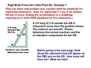 Rigid Body Fma Intro Gen Plane B Example