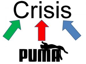 Crisis What is a crisis A situation that