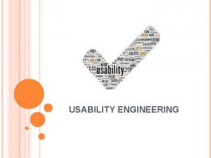 USABILITY ENGINEERING GROUP MEMBERS Maham Lodhi Sidrah azhar