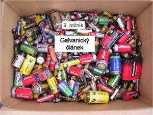 9 ronk Galvanick lnek Galvanick lnek 20 Je