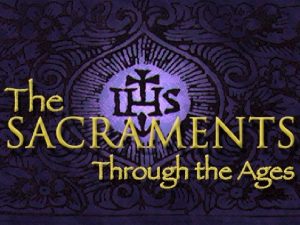 The word sacrament sacramentum signifies something sacred In