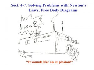 Sect 4 7 Solving Problems with Newtons Laws