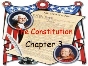 The Constitution Chapter 3 Federalist Papers No 51