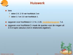 Huiswerk n lees H delen 2 9 2