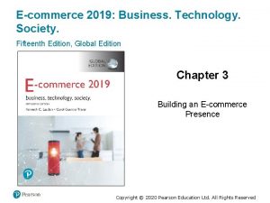 Ecommerce 2019 Business Technology Society Fifteenth Edition Global