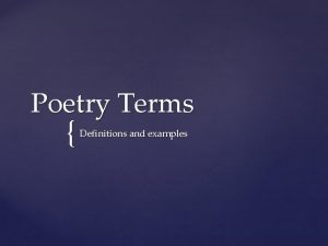 Poetry Terms Definitions and examples Poetic Devices Smoldering