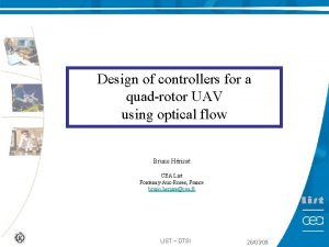 Design of controllers for a quadrotor UAV using