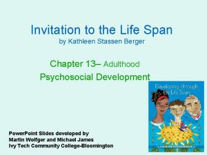 Invitation to the Life Span by Kathleen Stassen