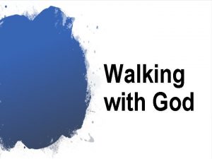 Walking with God The 4 Streams Walking with