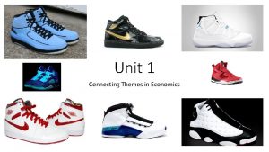 Unit 1 Connecting Themes in Economics Wait What