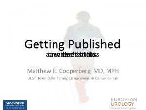 Getting Published aan areviewers writers tricks editorstricks Matthew