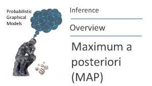Probabilistic Graphical Models Inference Overview Maximum a posteriori