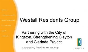 Westall Residents Group Partnering with the City of