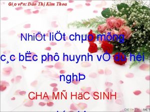 Gio vin o Th Kim Thoa Nhit lit