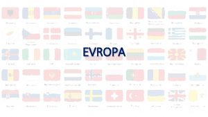 EVROPA Zkladn informace st Eurasie pevn st le