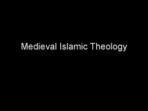 Medieval Islamic Theology Ibn Sina Avicenna 980 1037