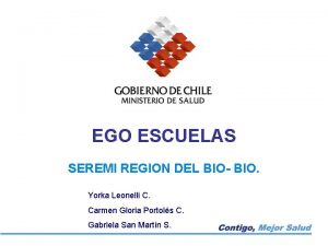 EGO ESCUELAS SEREMI REGION DEL BIO BIO Yorka