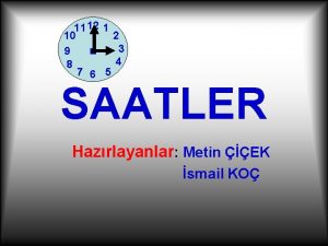 SAATLER 11 12 1 10 2 3 9