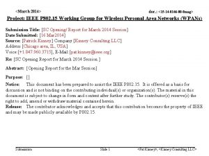 March 2014 doc 15 14 0146 00 0