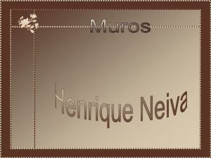 Henrique Neiva Nasceu em So Francisco MG em