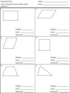 GeometryTrig Name Unit 9 Stations Review Answer Sheet