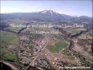 Therefore go and make disciples Jesus Christ Matthew