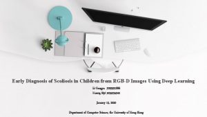 Early Diagnosis of Scoliosis in Children from RGBD