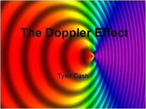 The Doppler Effect Tyler Cash Theory The Doppler
