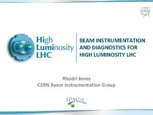 BEAM INSTRUMENTATION AND DIAGNOSTICS FOR HIGH LUMINOSITY LHC