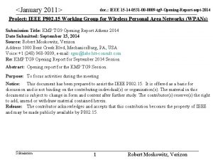 January 2011 doc IEEE 15 14 0531 00