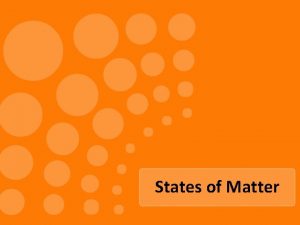 States of Matter Video on States of Matter