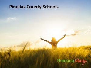 Pinellas County Schools What is Humana Vitality Humana