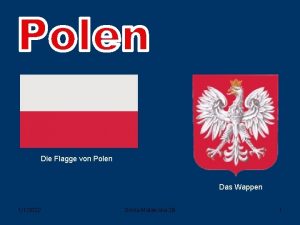 Die Flagge von Polen Das Wappen 112022 Sonia